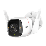 TP-LINK IP wifi Cs kamera - Tapo C320WS (3MP, 4mm, kltri IP66, H264, IR30m, SD, mikrofon, 9VDC)