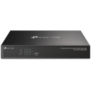 TP-LINK NVR rgzt - VIGI NVR1008H-8MP (8 csatorna, 8 PoE+ port; H265+, 8MP, HDMI, VGA, 2xUSB, 1x Sata(max10TB), audio)
