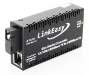 Linkeasy LinkEasy Mini Gigabit Ethernet mdia konverter, SM BiDi, Tx:1310nm, Rx:1550nm, 20km (SC), -20~65C