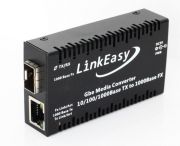 Linkeasy LinkEasy Mini Gigabit Ethernet mdia konverter, 10/100/1000BASE-X SFP, (Modul nlkl), 20~65C
