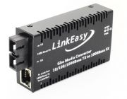 Linkeasy LinkEasy Mini Gigabit Ethernet mdia konverter, SM 1310nm, 20km, 20~65C