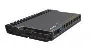 Mikrotik RouterBORD 5009UG+S+ with Marvell Armada ARMv8 CPU (4-cores, 1.4GHz per core), 1GB of DDR4 RAM, 1GB